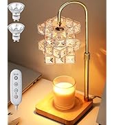 Blansong Candle Warmer Lamp Electric Candle Lamp Warmer Adjustable Height Angle with Dimmer and T...