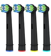 Replacement Toothbrush Heads Compatible with Oral B Braun, 4 Pack Professional Electric Toothbrus...