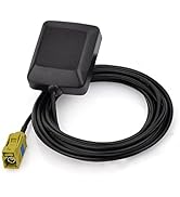 Eightwood Mini Satellite Radio Antenna Fakra K Curry Female Connector Compatible with Sirius XM C...