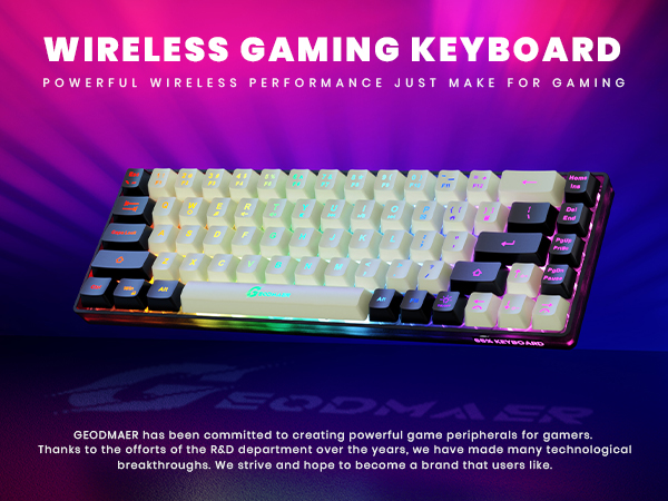 wireless gaming keyboard