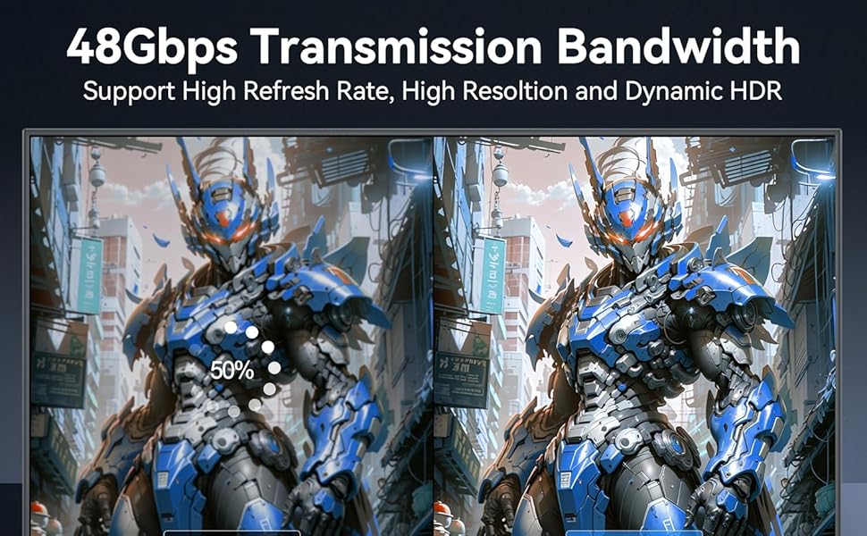 chenlenic usb c to hdmi 8K cable with thunderbolt 5 4 to hdmi cable typec to hdmi2.1 cable hdr cable