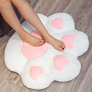 cat paw cushion