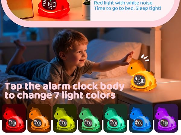 Alarm Clock with Night Light