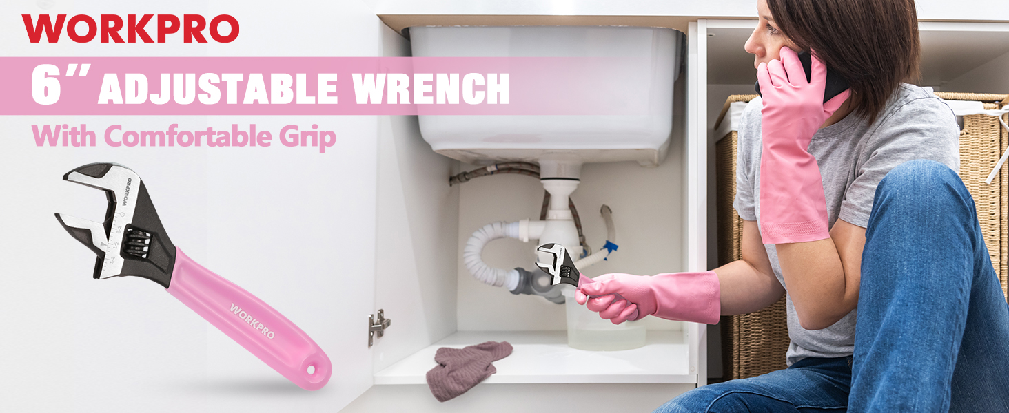 6INCH ADJUSTABLE WRENCH