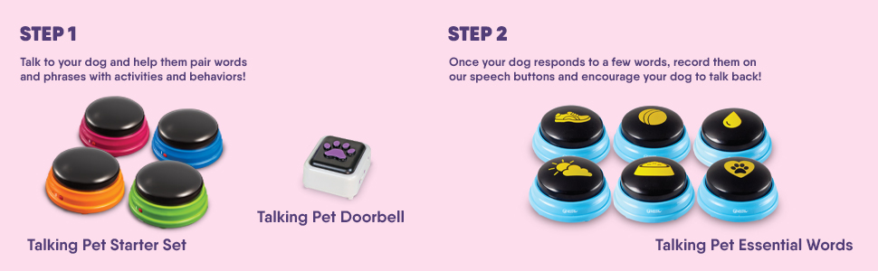 talking pet buttons