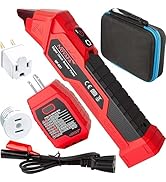 NOYAFA NF-827 Circuit Breaker Finder Tool with 3 Accessories &amp;GFCI Outlet Tester, 90-120V AC Circ...