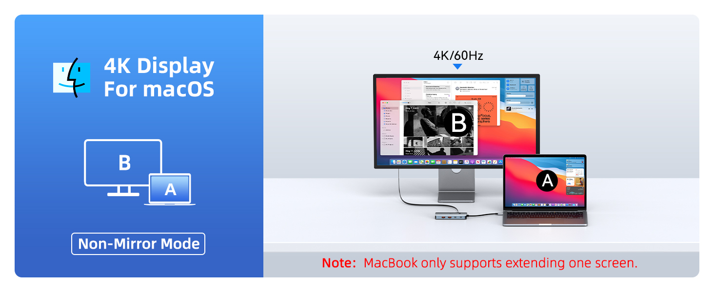 MacBook docking station