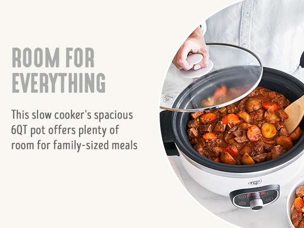 GreenLife, Ceramic Nonstick, PFAS-Free, Non-Toxic, Slow Cooker, Electrics