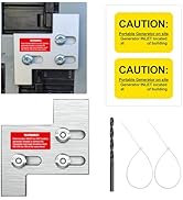 Generator Interlock Kit Compatible with General Electric GE 150 and 200 Amp Panels, Generator Hor...