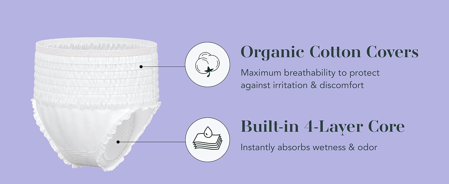organic cotton panty womens pantiliners disposable tampons multipack size