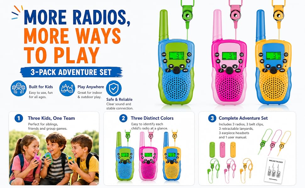 Walkie Talkies for Kids