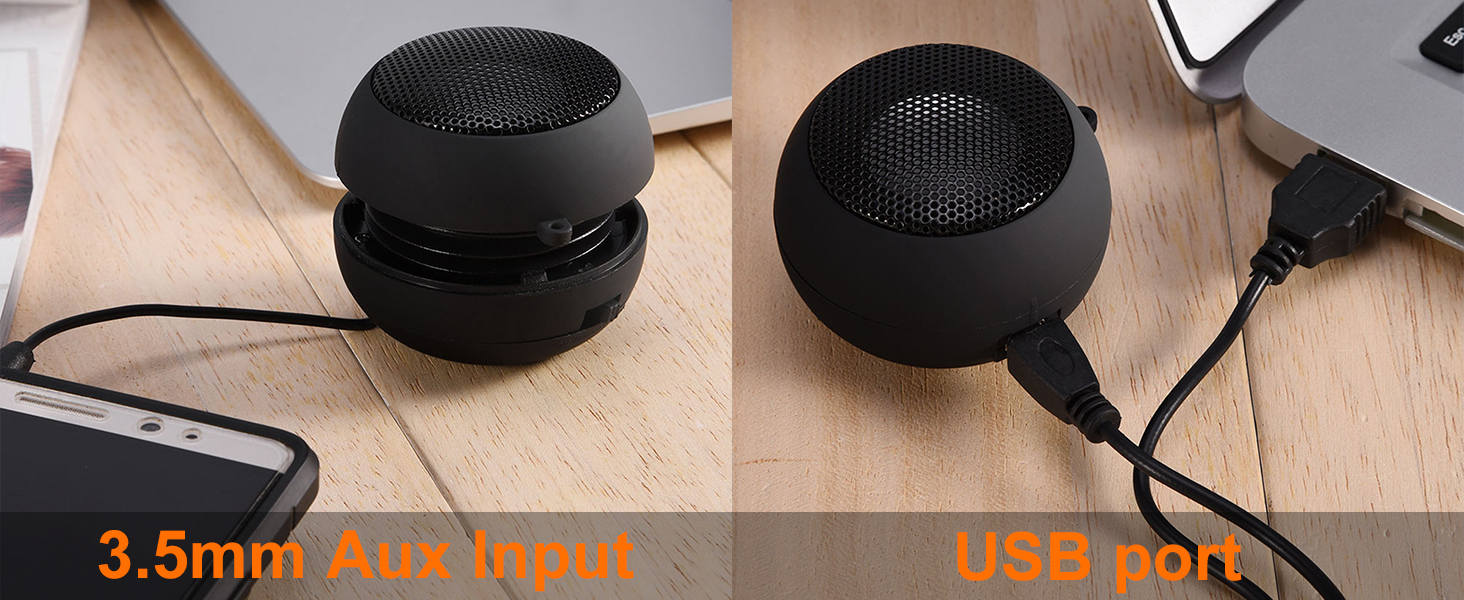 Plug in Speaker wired speaker speaker with aux input aux speaker Small speaker