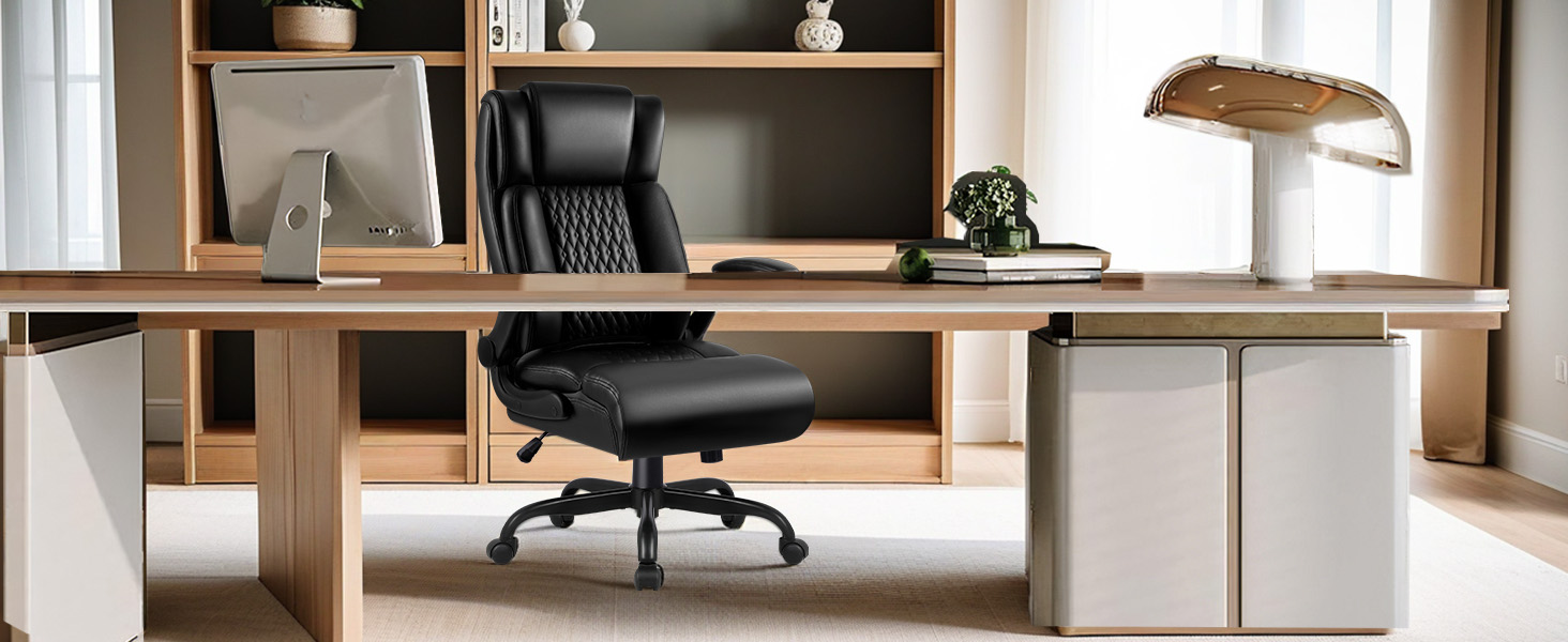 big and tall offfice chair leather office chair Ergonomic office chair Executive office chair