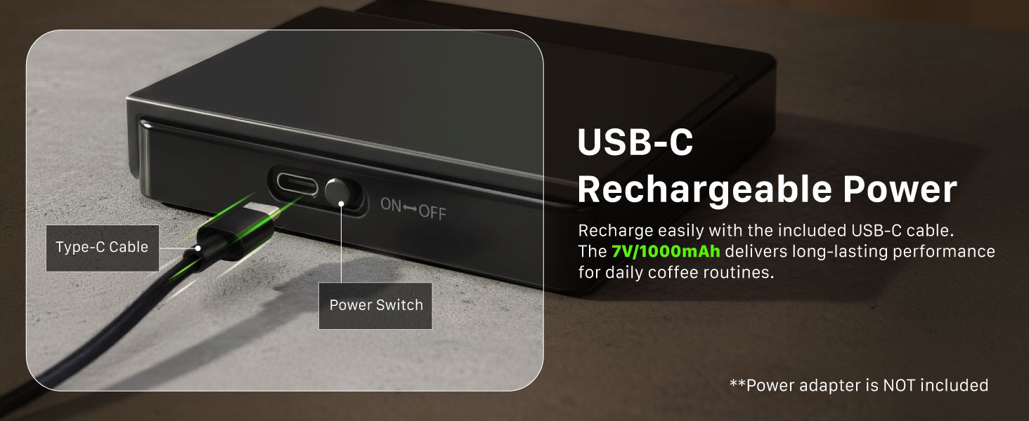 USB-C Rechargeable Power