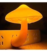 ZEZHOU Sensor LED Mushroom Night Light Plug-in Wall Dream Bed Room Nightlight for Adults Kids Cut...