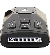 Cobra RAD 450 Laser Radar Detector: Long Range, False Alert Filter, Voice Alert & OLED Display, B...