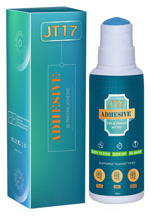 JT17 3d 3d printer bed adhesive