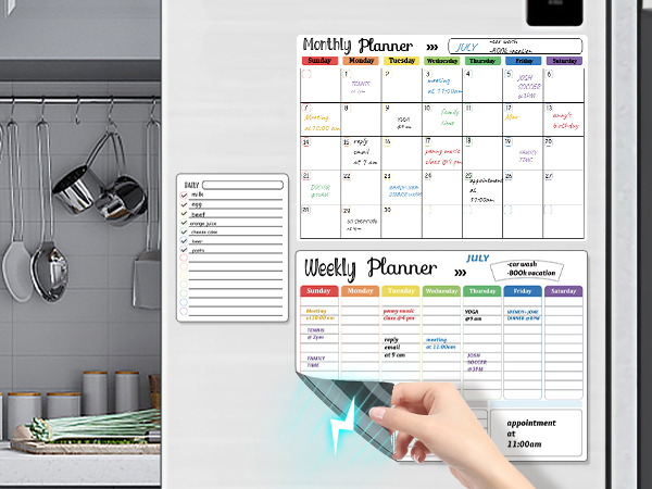  Magnetic Dry Erase Calendar 