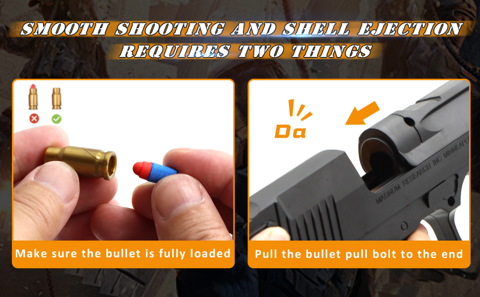 toy gun soft bullet toy guns shell ejecting realistic toy foam blasters guns for boys