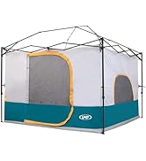 UNP Camping Cube - Inner Tent for 10' x 10' Pop Up Canopy, Easy Setup, Fully Vented Roof, Enclose...