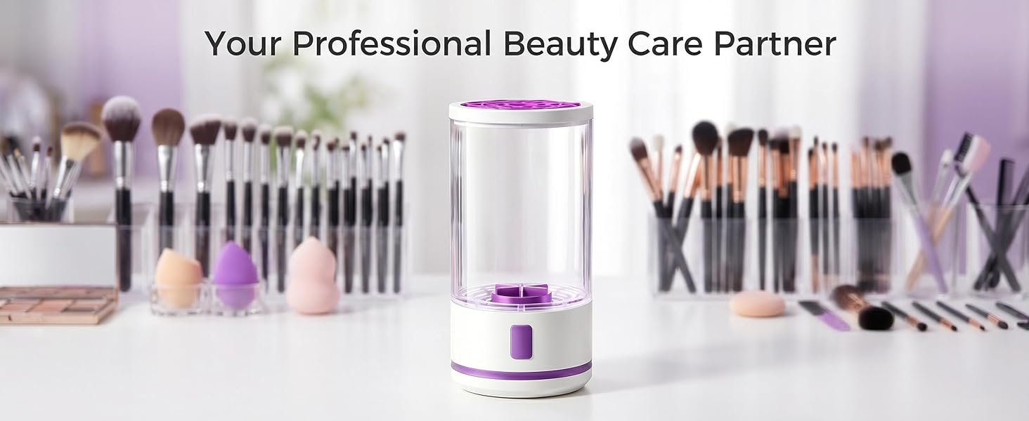 Electric Makeup Brush Cleaner Machine