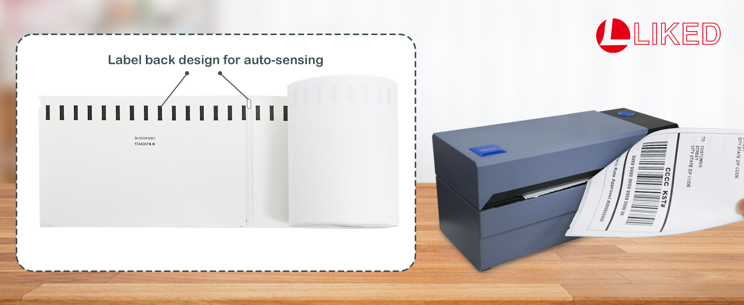 4 x 6 Direct Thermal Shipping Labels