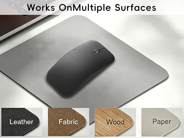 Bluetooth Arc Travel Mouse BT &amp; USB Wireless Dual Mode Silent Computer Mice