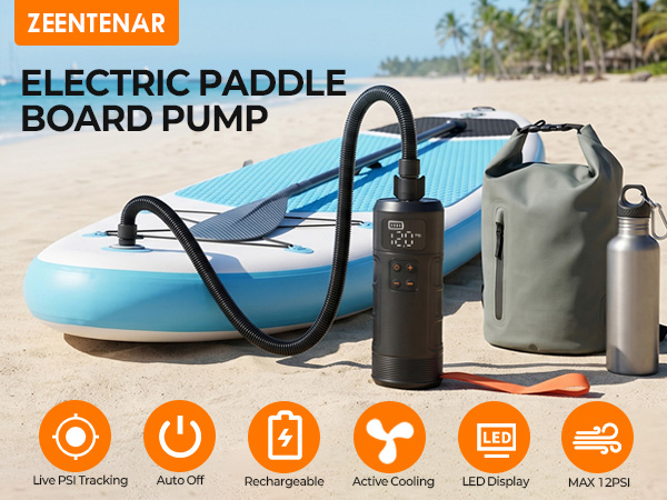 paddle board electric pump