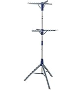 Honey-Can-Do 2-Tier Collapsible Tripod Clothes Drying Rack DRY-09220 Chrome