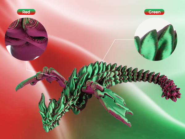 3D Printer Filament Bundle, PLA Filament 1.75mm, Dual Color Filament