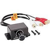 NuIth Universal Car Amplifier RCA Level Controller, Car Audio Bass Control Knob, High Quality Sub...