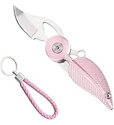 SWBIYING Small Pocket Knife,Pocket Knife for Women with Chain,Edc Knife,Cool Knives,Cool Gadgets,...