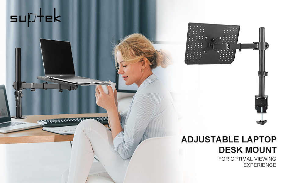 laptop stand for desk clamp