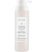 Naturium The Smoother Glycolic Acid Exfoliating Body Wash, Soft &amp; Smoothing Cleanser, 16.9 oz