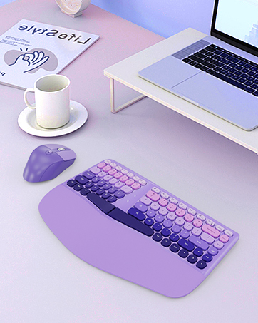 Ergonomic Wireless Keyboard Mouse