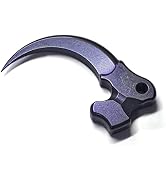 WANERSEN Titanium EDC Gear Eagle Claw Tactical Gear Key Chain Tool Survival Gear Camping Hiking T...
