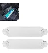 Arwrilt 2 PCS EZ Pass Holder, Windshield Ipass Sticker Holder, Acrylic Transponder Holder, Windsh...