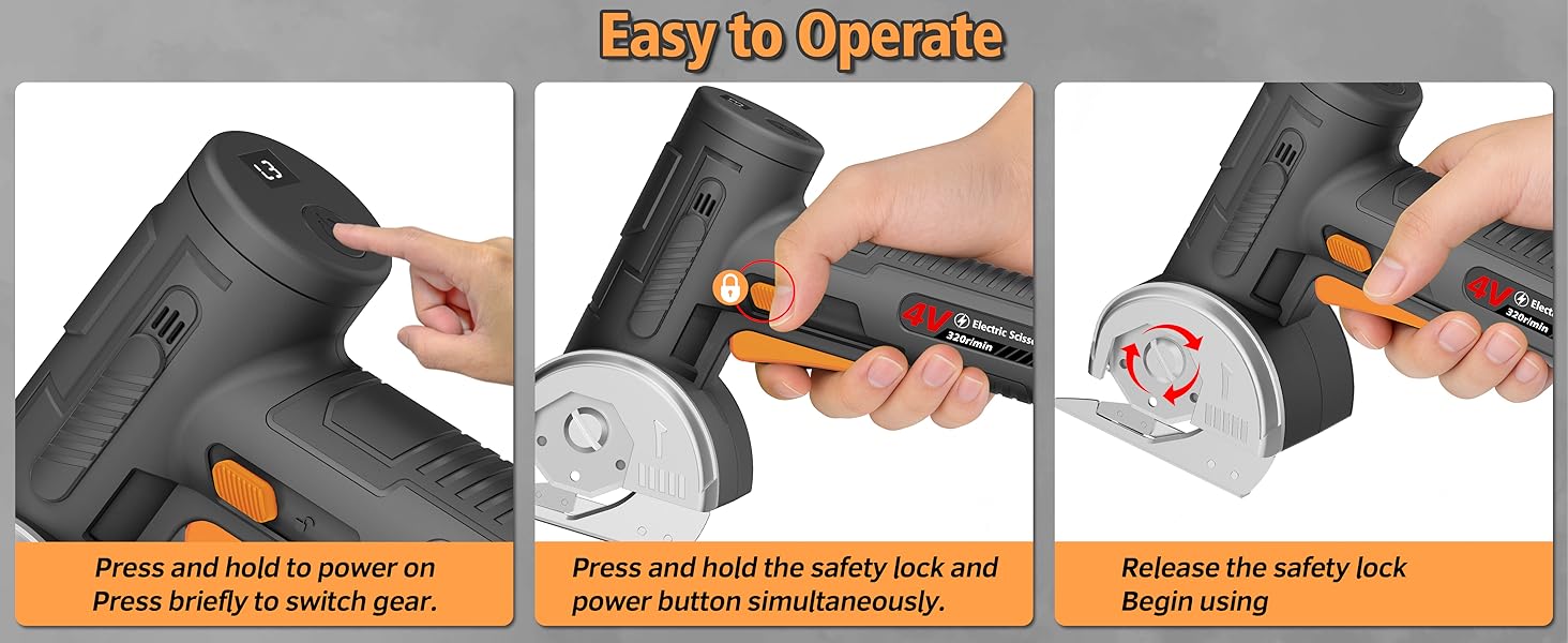 Cordless Electric Scissors