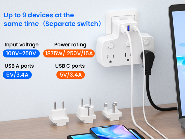 travel power adapter