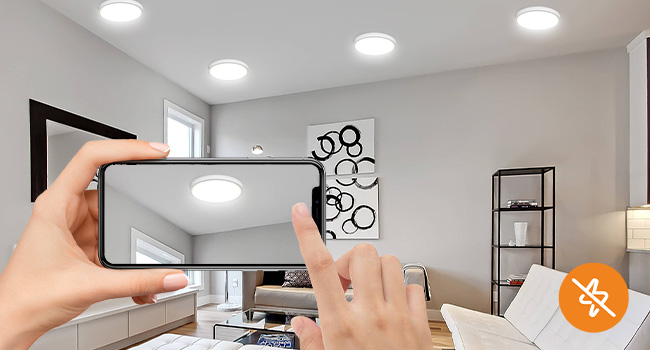 led ceiling light flush mount