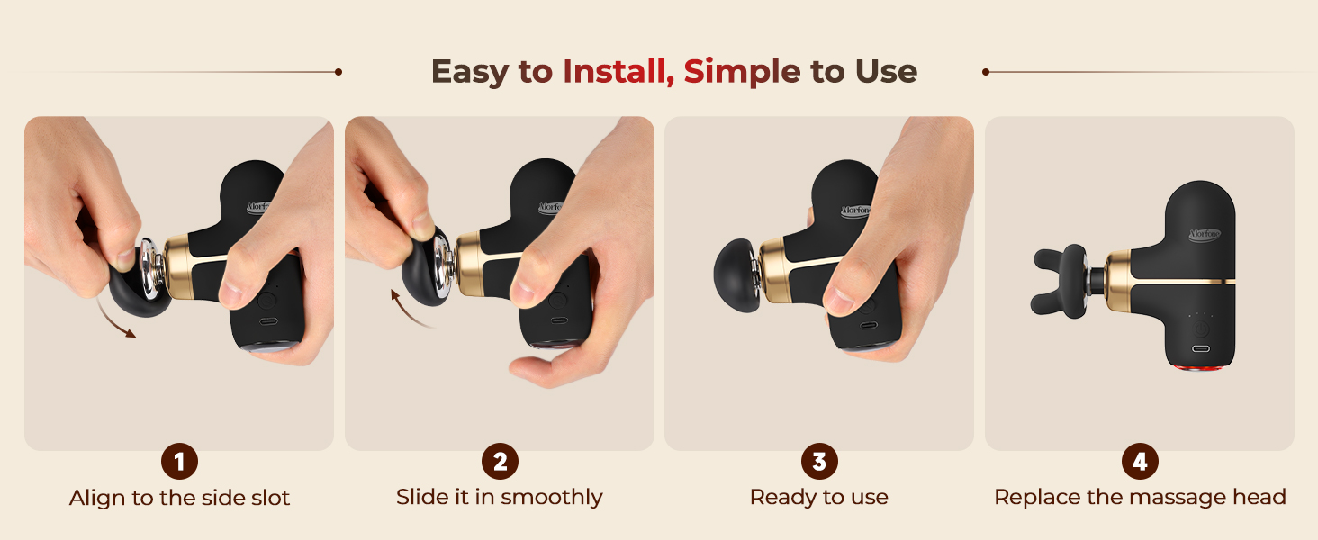Tips for head changeable