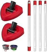 Hezane Mop Replace Head for O Cedar RinseClean 2 Tank System (2PCS Set)