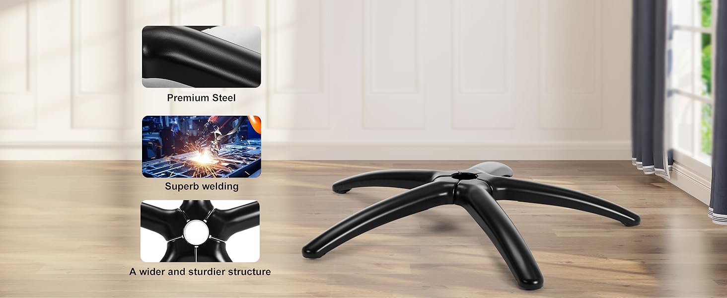 rolling base with casters