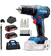 Dong Cheng 20V Brushless Heavy-duty Impact Drill, 443 in-lbs, 27000 IPM, 1/2