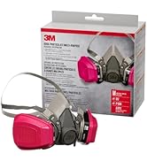 3M P100/OV Odor/Particulate Multi-Purpose Reusable Respirator 65021, NIOSH-APPROVED Organic Vapor...