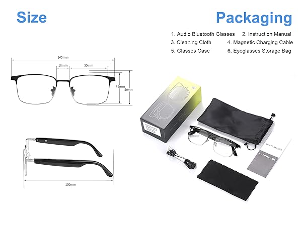 Bluetooth Glsses for Men