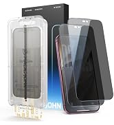 MAGIC JOHN 3rd Gen for iPhone 18 Pro AR Privacy Screen Protector 2-Pack | 28° Anti-Spy, Anti-Refl...