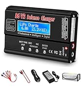 LiPo Battery Charger Balance RC Battery Charger Discharger for 1S-6S LiPo/Li-Fe/Li-ion 1S-15S NiM...
