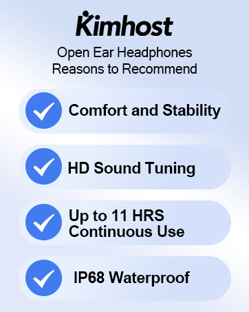 KIM HOST OBT-020 Open Ear Headphones
