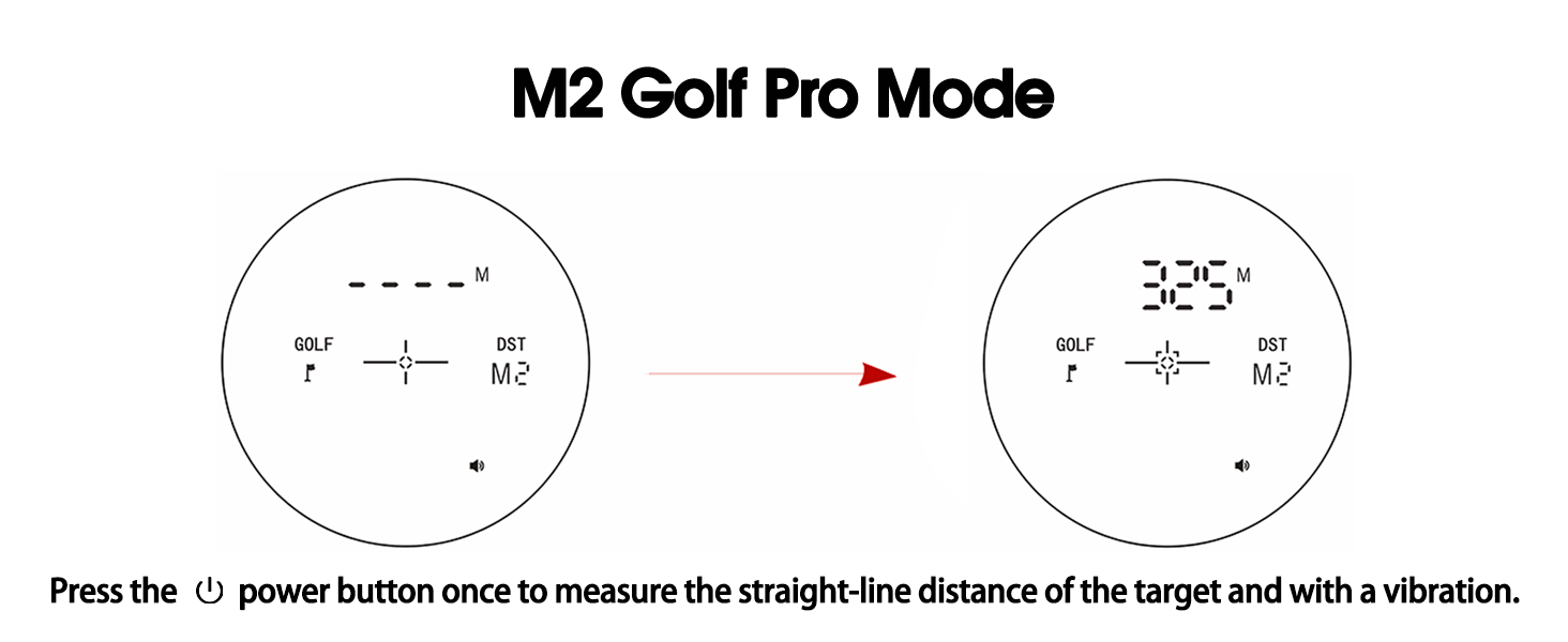 golf rangefinder with slope 7 magnification magnetic